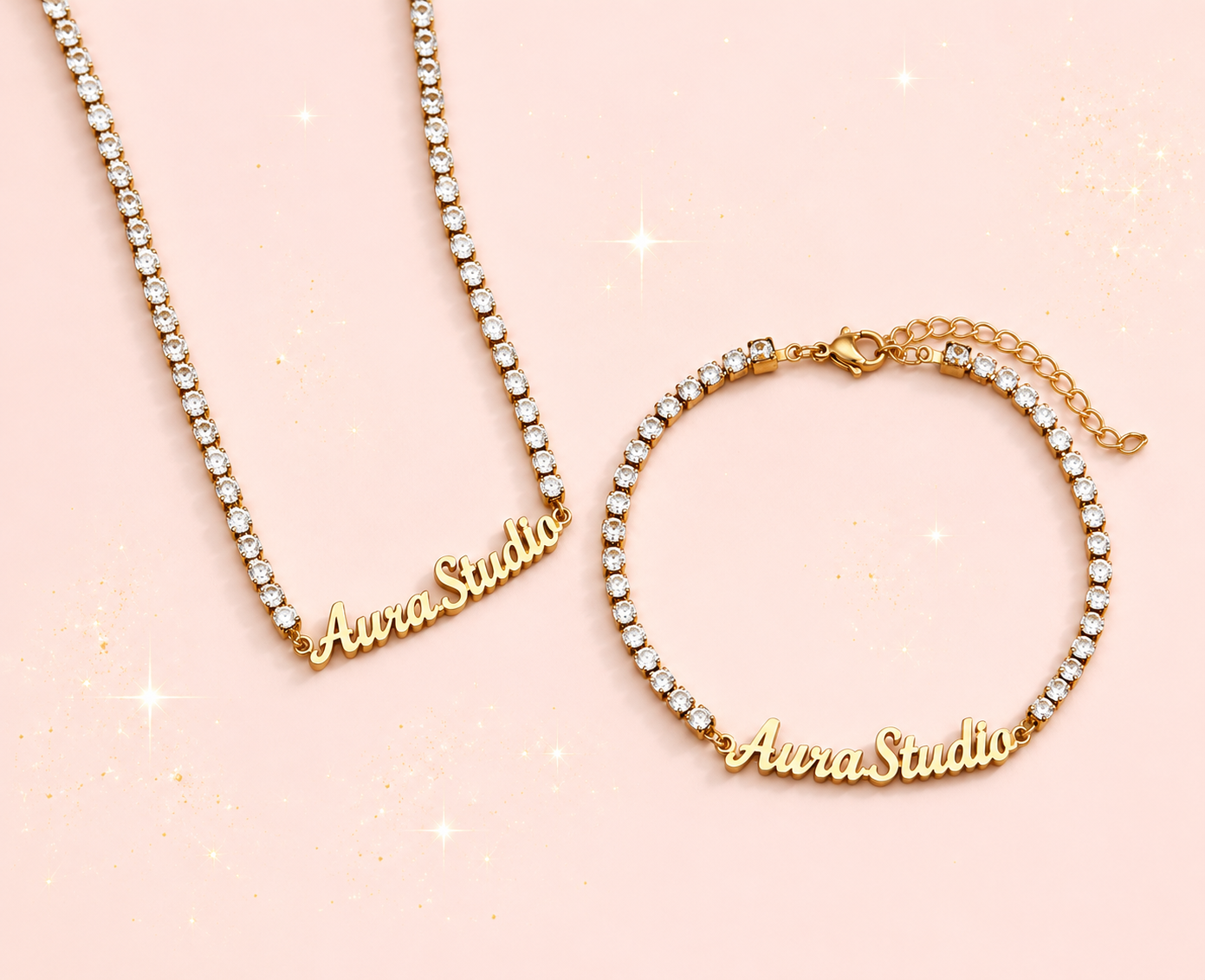 Signature Name Tennis Bracelet