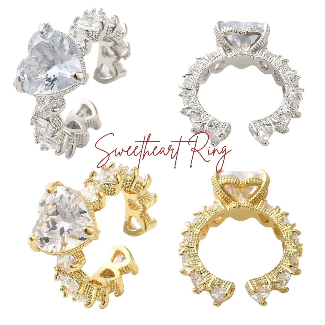 Sweetheart Adjustable Ring