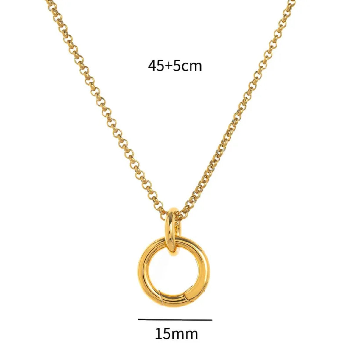 Starter Charm Necklace - Gold