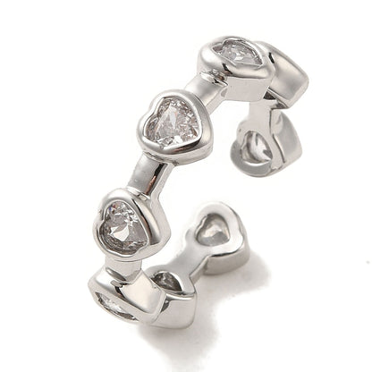 Ella Silver Heart Ring