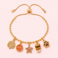 Autumn Themed Charm Bracelet