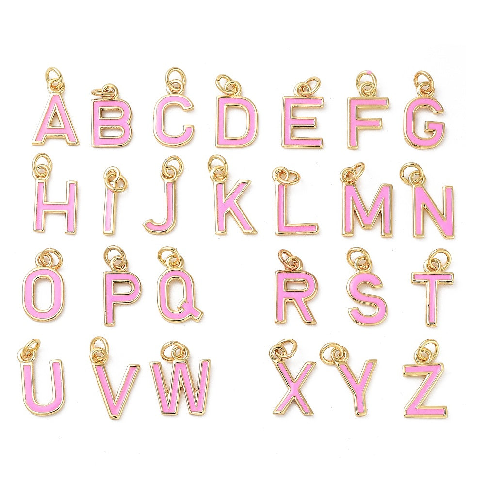 Custom Pink Charm Bracelet