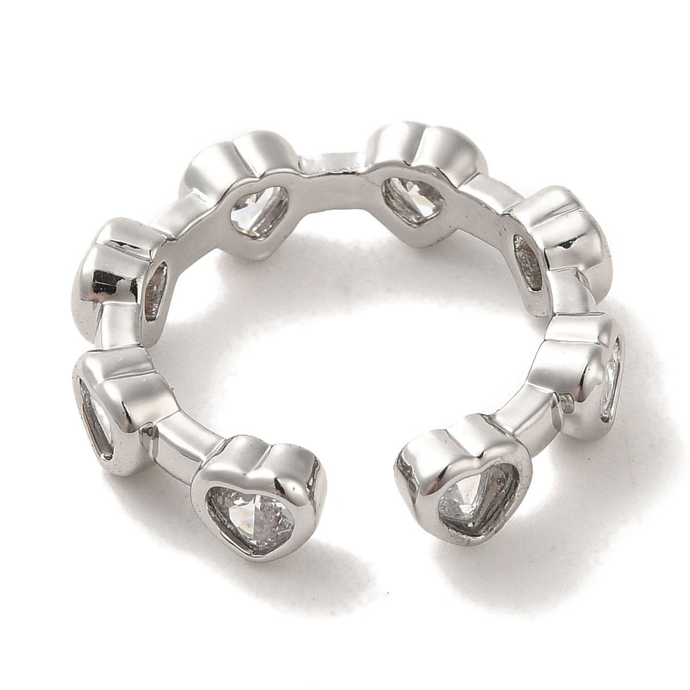 Ella Silver Heart Ring