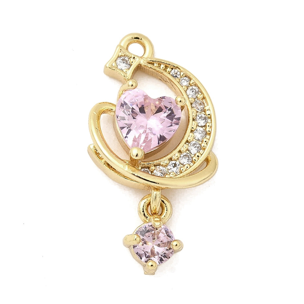 Custom Pink Charm Bracelet