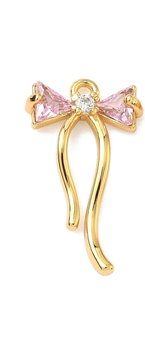 Custom Pink Charm Bracelet