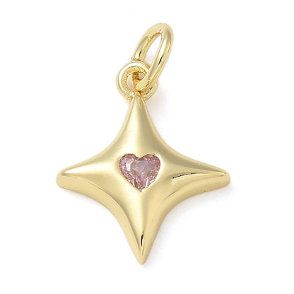 Pink Heart Charm