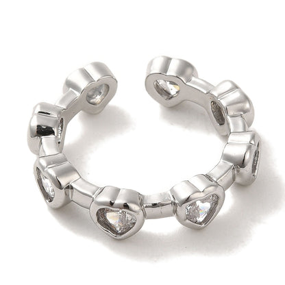 Ella Silver Heart Ring