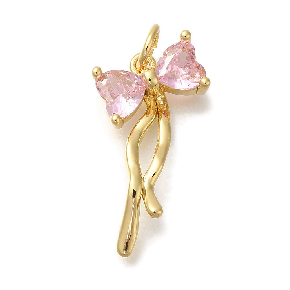 Custom Pink Charm Bracelet