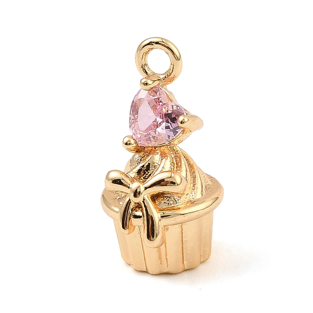 Custom Pink Charm Bracelet